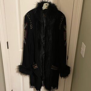 Double D Ranch Black Coat